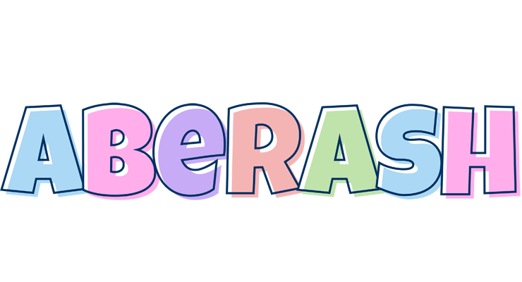 Aberash pastel logo