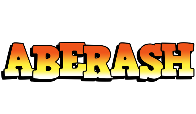 Aberash sunset logo
