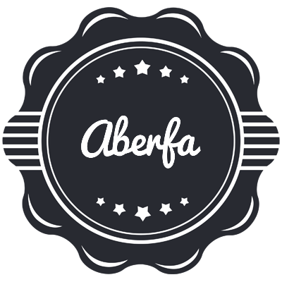 Aberfa badge logo