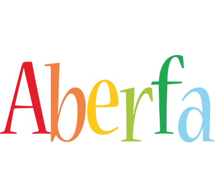Aberfa birthday logo