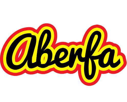Aberfa flaming logo