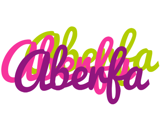 Aberfa flowers logo
