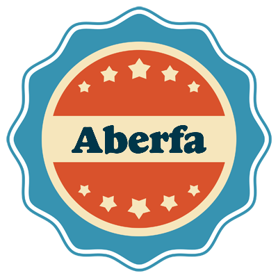 Aberfa labels logo