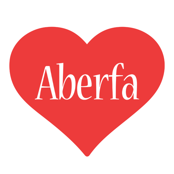Aberfa love logo