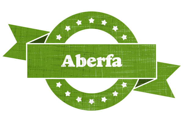Aberfa natural logo