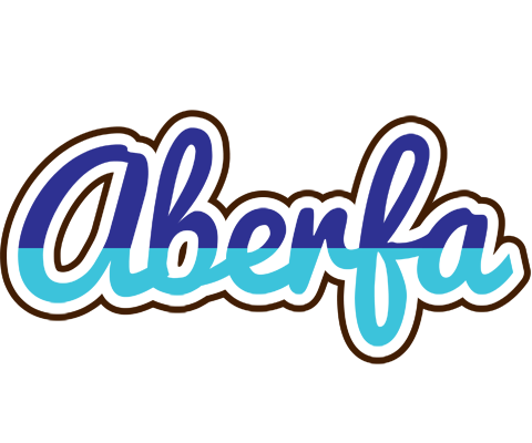 Aberfa raining logo