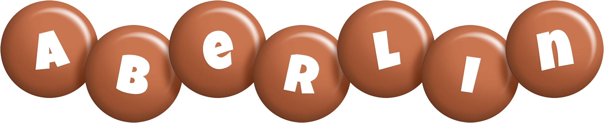 Aberlin candy-brown logo