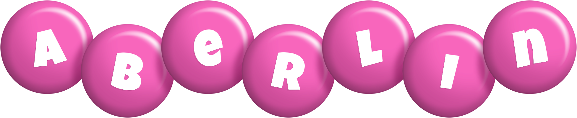 Aberlin candy-pink logo