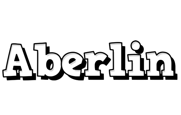 Aberlin snowing logo