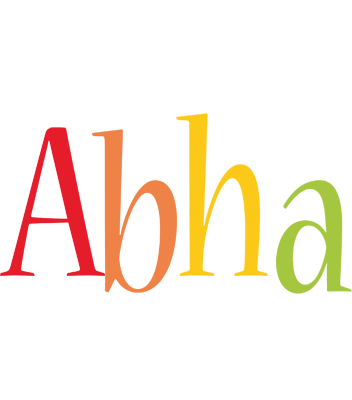 Abha birthday logo