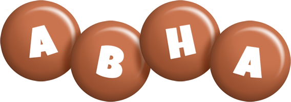 Abha candy-brown logo