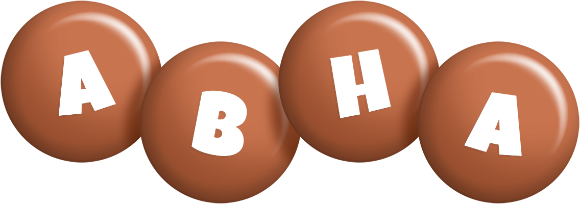 Abha candy-brown logo