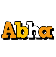 Abha cartoon logo