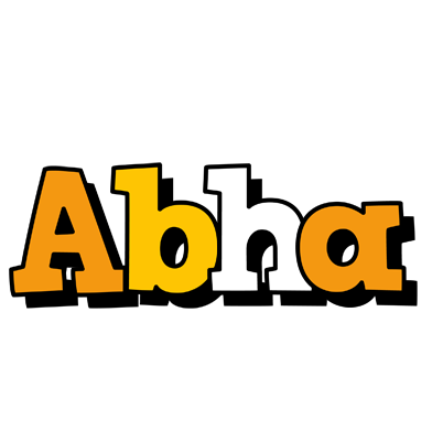 Abha cartoon logo