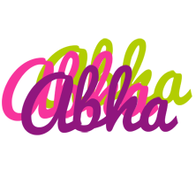 Abha flowers logo