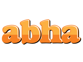 Abha orange logo