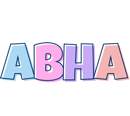 Abha pastel logo