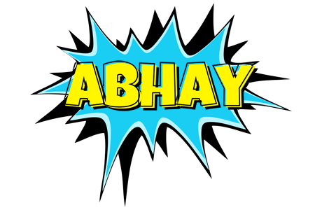 Abhay amazing logo