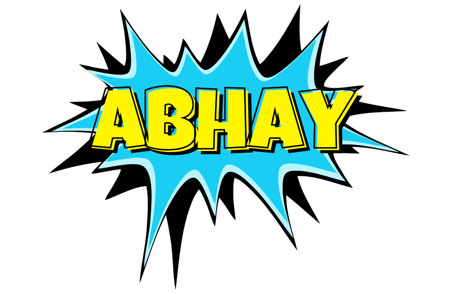 Abhay amazing logo