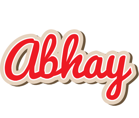 Abhay chocolate logo