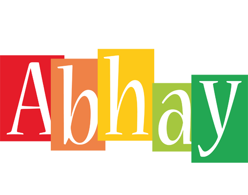 Abhay colors logo