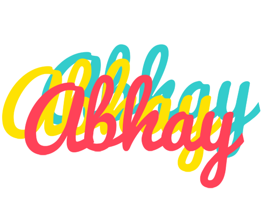 Abhay disco logo