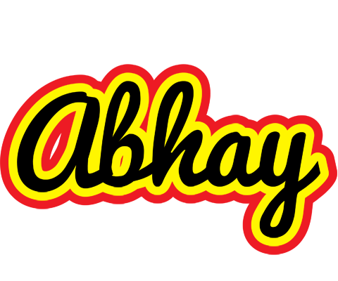 Abhay flaming logo