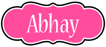 Abhay invitation logo