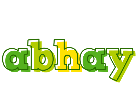 Abhay juice logo