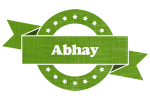 Abhay natural logo