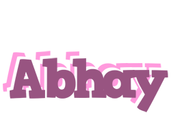 Abhay relaxing logo