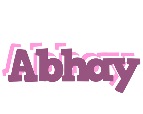 Abhay relaxing logo