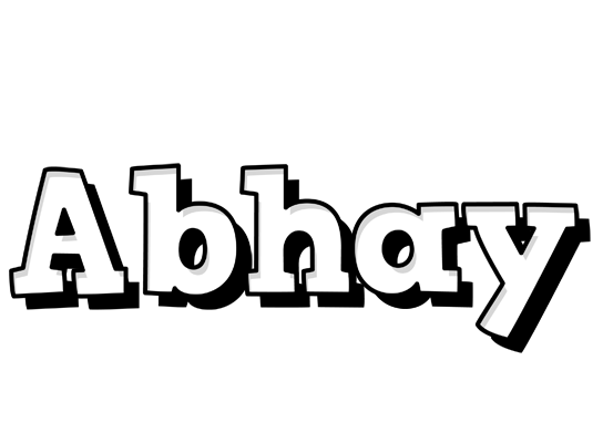 Abhay snowing logo