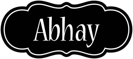 Abhay welcome logo