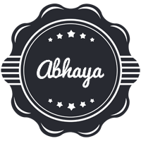 Abhaya badge logo