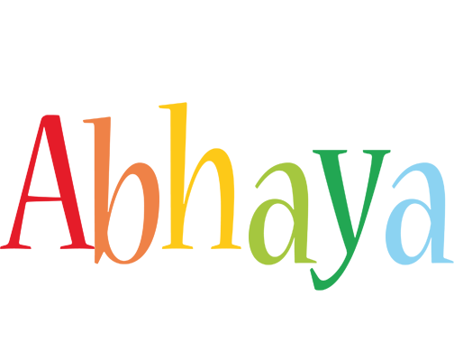 Abhaya birthday logo