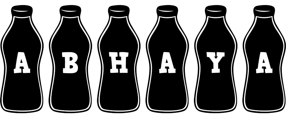 Abhaya bottle logo