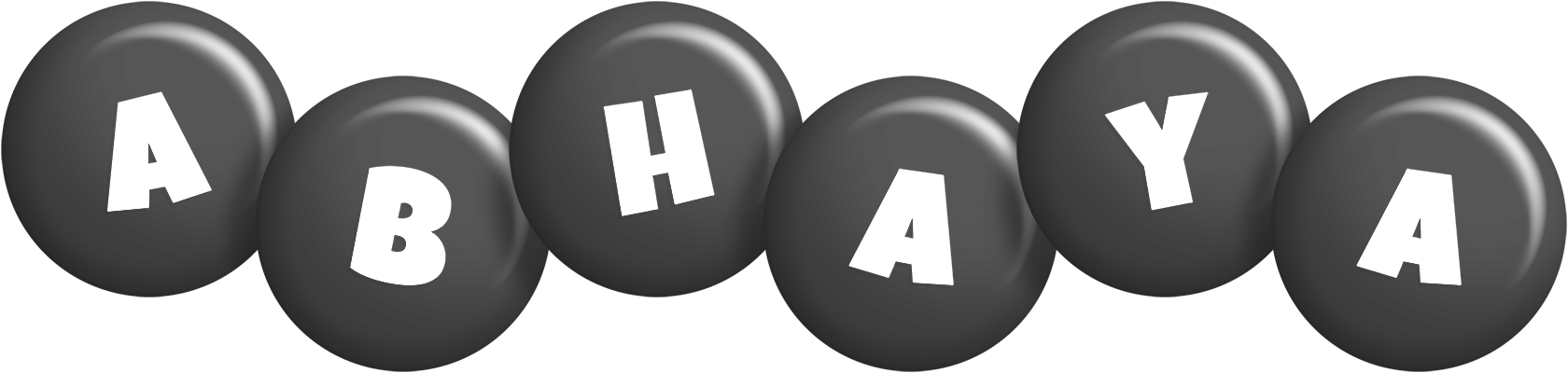 Abhaya candy-black logo