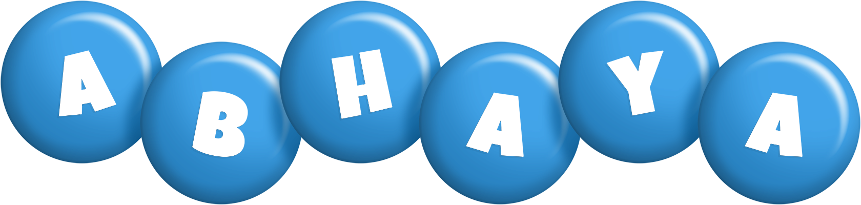 Abhaya candy-blue logo