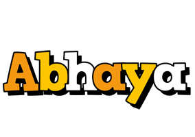 Abhaya cartoon logo