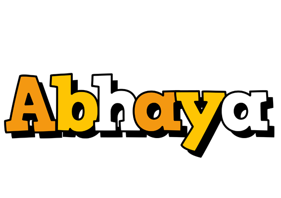 Abhaya cartoon logo
