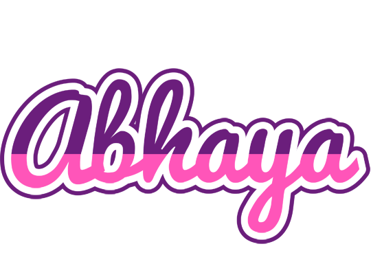 Abhaya cheerful logo