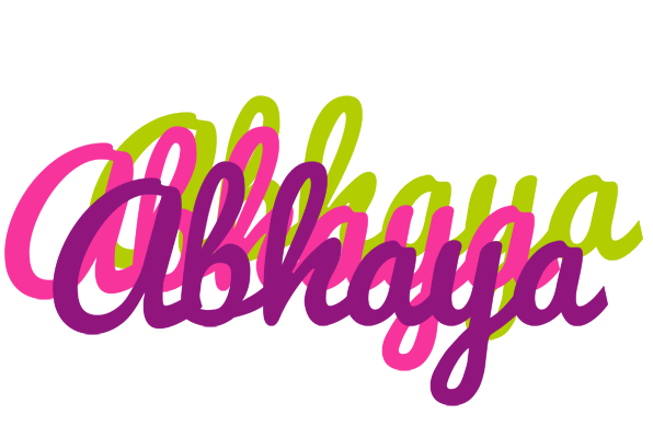 Abhaya flowers logo