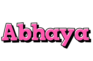 Abhaya girlish logo