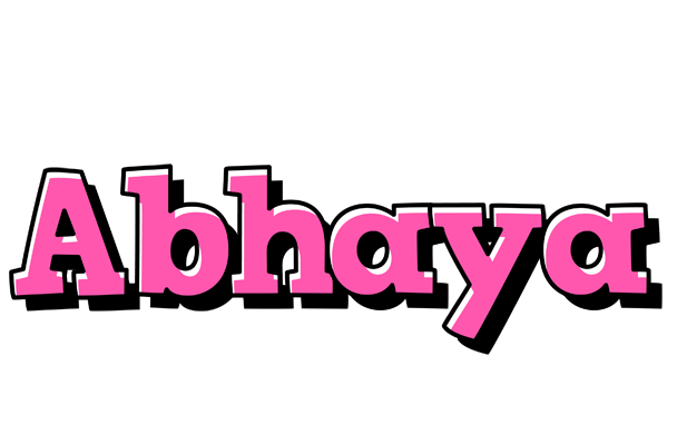 Abhaya girlish logo