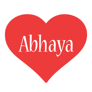 Abhaya love logo