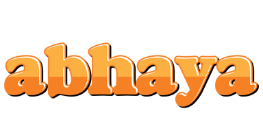 Abhaya orange logo