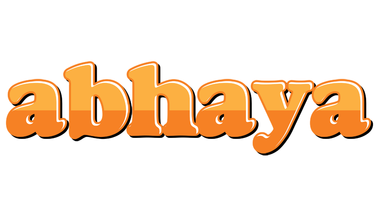 Abhaya orange logo