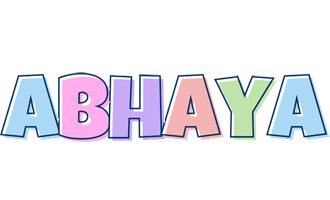 Abhaya pastel logo