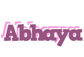 Abhaya relaxing logo